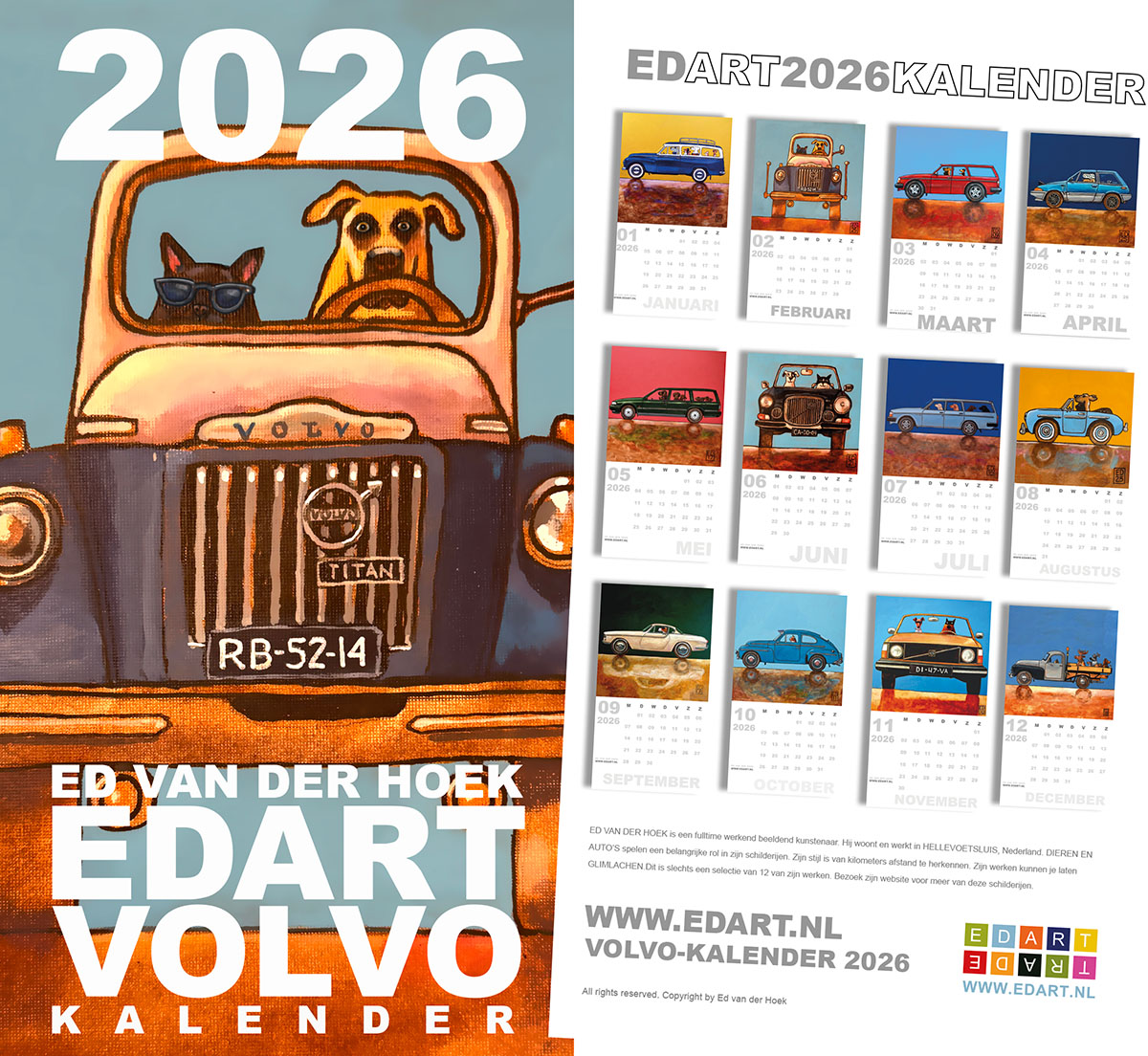 VOLVO KALENDER 2026 (UITVERKOCHT)`
